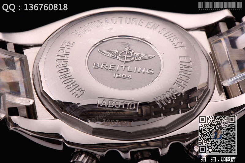 百年灵BREITLING CHRONOMAT机械计时系列腕表B156C46PAO