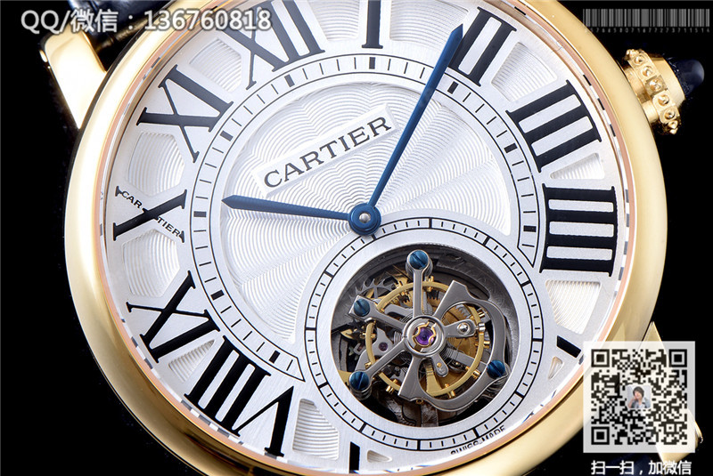 卡地亚ROTONDE DE CARTIER系列W1556215腕表手动陀飞轮机械表