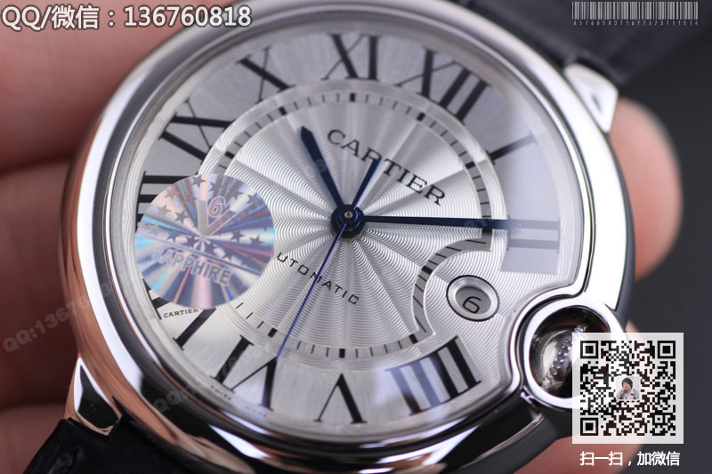 高仿卡地亚手表-Cartier蓝气球系列自动机械腕表W69016Z4