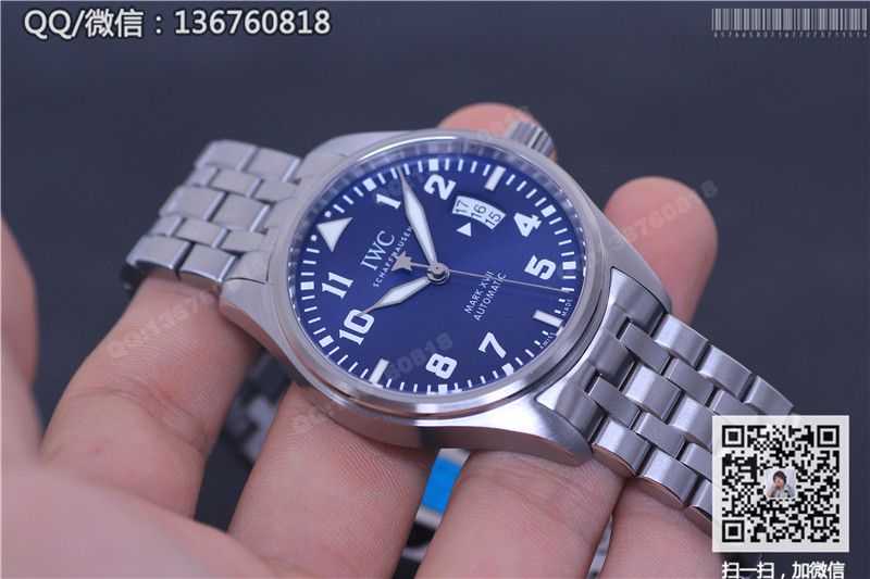 【终极版】万国飞行员系列Mark XVII马克17自动机械皮带手表IW326506
