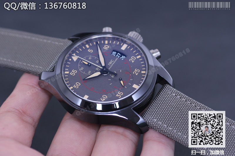 【精仿】万国飞行员系列TOP GUN海军空战部队专用腕表IW388002