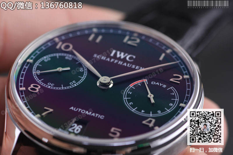 【NOOB完美版】万国葡萄牙系列七日链自动机械手表IW500703