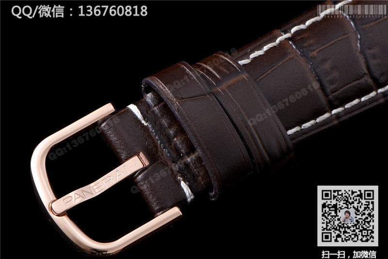 沛纳海RADIOMIR系列PAM 00336腕表手动机械，42毫米，男士，18k玫瑰金