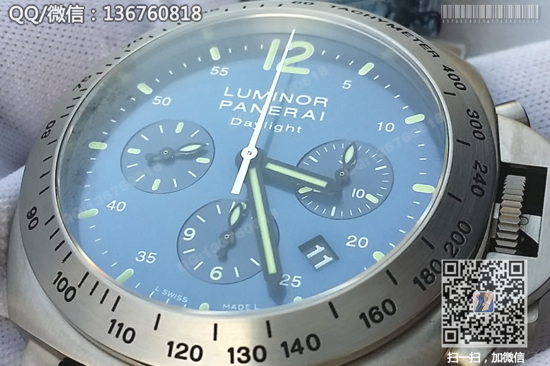 高仿沛纳海手表-Luminor Chrono现代款系列PAM00326码表计时腕表