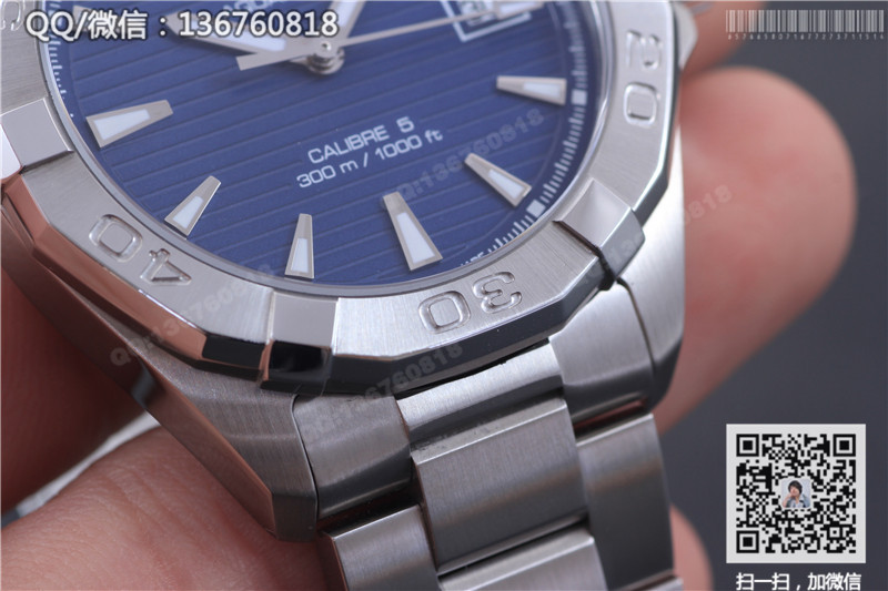 泰格豪雅竞潜系列WAY2112.BA0928腕表蓝色表盘机械腕表