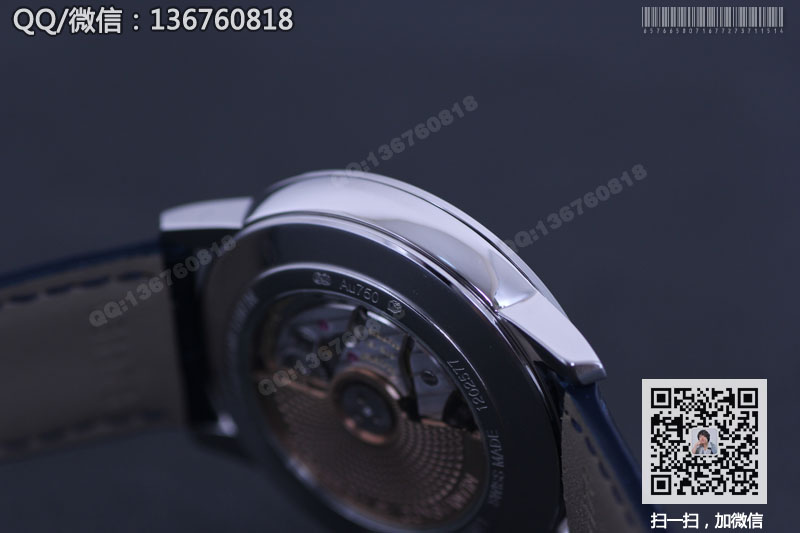 【1:1做工】江诗丹顿传承系列85180简约两针全钢机械背透经典腕表