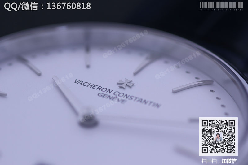 【1:1做工】江诗丹顿传承系列85180简约两针全钢机械背透经典腕表