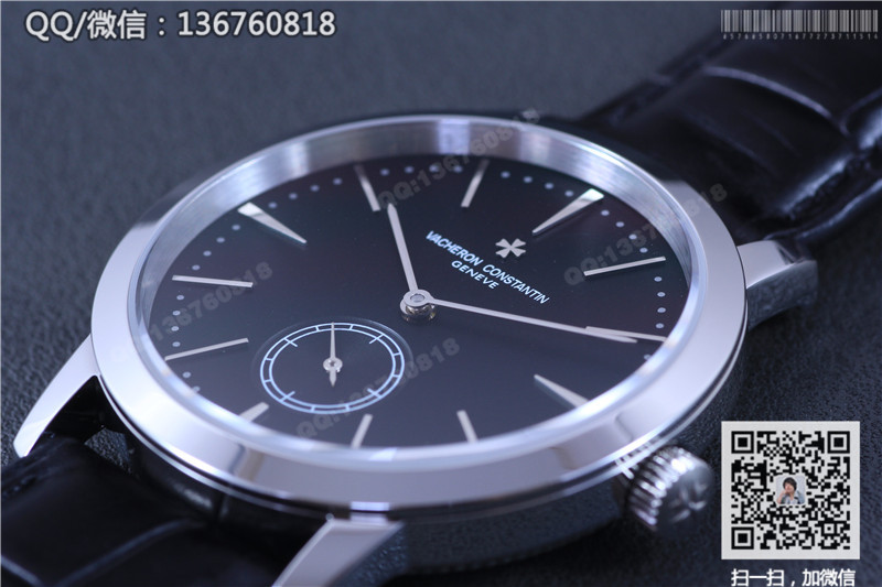 高仿江诗丹顿手表-传承系列1110U/000P-B087三针分离手动上链机械表