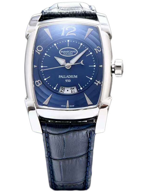 高仿帕玛强尼手表-Parmigiani Fleurier LIMITED EDITIONS系列PF011128.01蓝色盘机械腕表