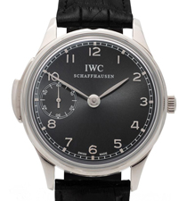 万国IWC IW524205经典三针分离背透手上链机械男腕表