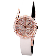 高仿伯爵手表-Piaget Limelight系列满天星表盘时尚石英女士腕表G0A38167