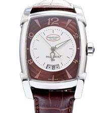 高仿帕玛强尼手表-Parmigiani Fleurier LIMITED EDITIONS系列PF011128.01栗色盘机械腕表