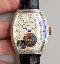 高仿法兰克·穆勒手表-8880（镶钻表壳）陀飞轮机械男表