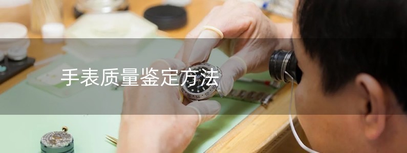 手表质量鉴定方法