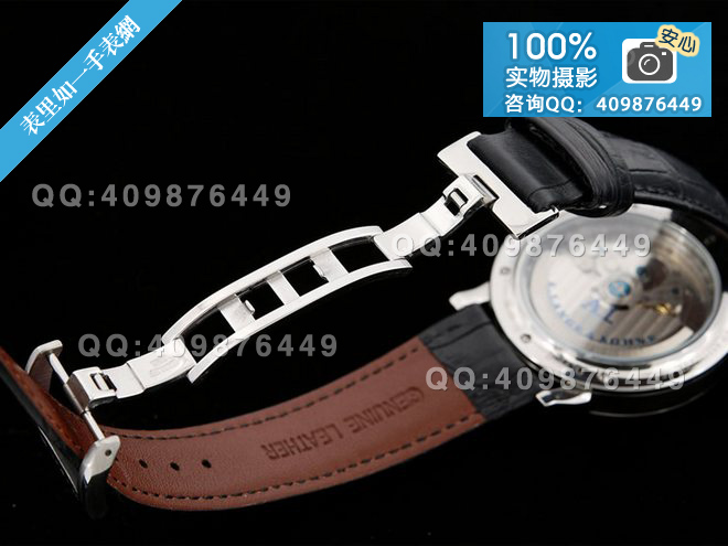高仿朗格手表-A.Lange&Sohne 三针分离能量显示自动机械腕表06