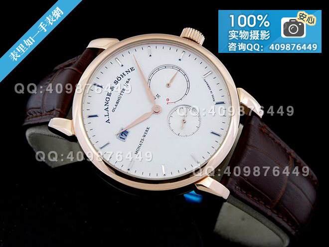 高仿朗格手表-A.Lange&Sohne 男士手表【德国品牌】【动能显示】自动机械手表