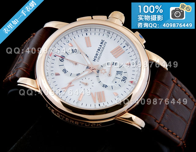 高仿万宝龙手表-Montblanc多功能运动石英计时腕表