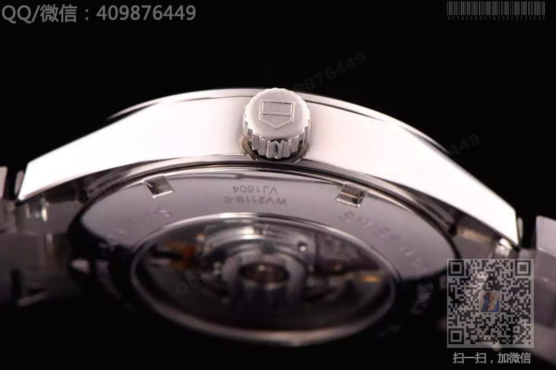 高仿泰格豪雅手表-TAG Heuer 卡莱拉系列超薄机械手表WV211A.BA0787