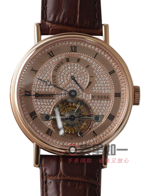 高仿宝玑手表-Breguet 高级陀飞轮腕表 